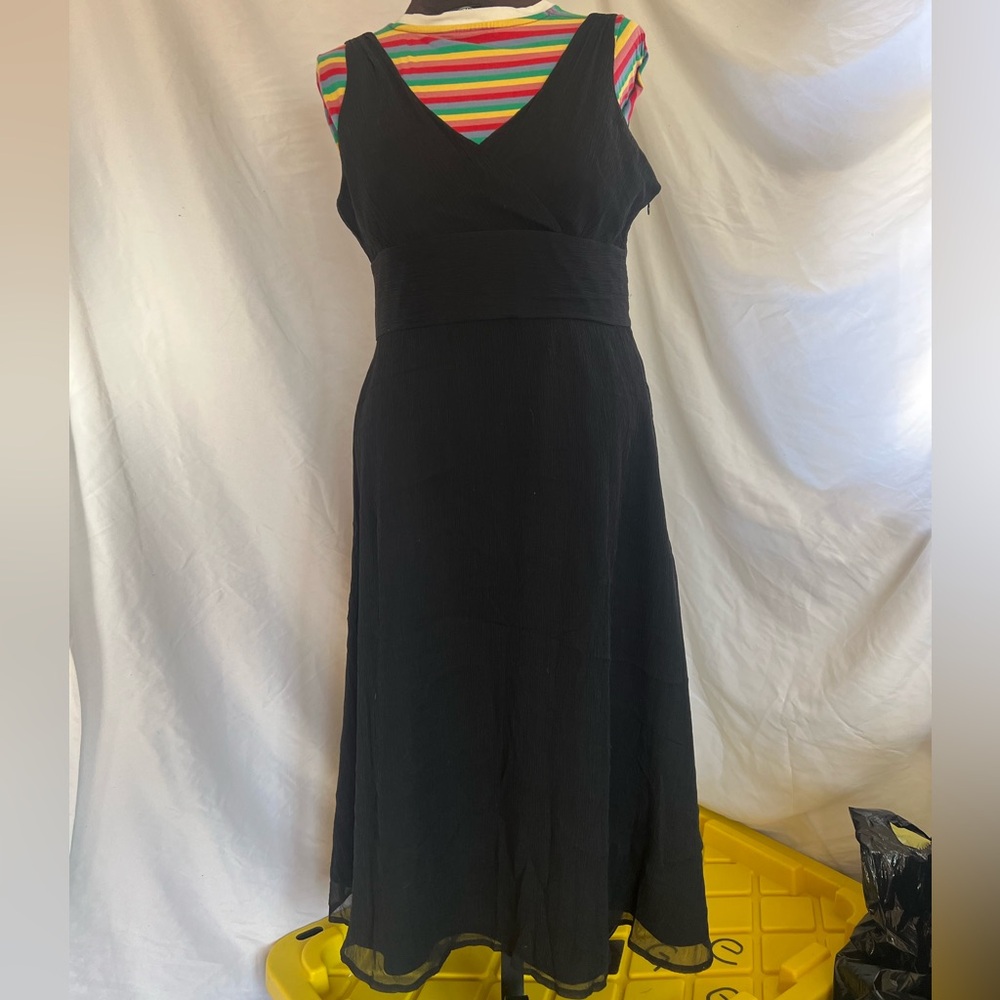 Silk Dress Lot SIZE 14
Blue Black